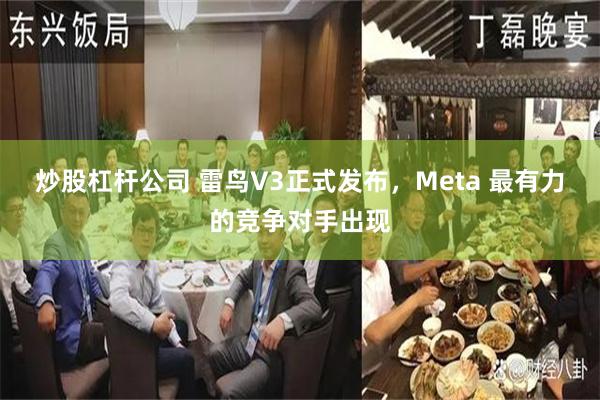 炒股杠杆公司 雷鸟V3正式发布，Meta 最有力的竞争对手出现