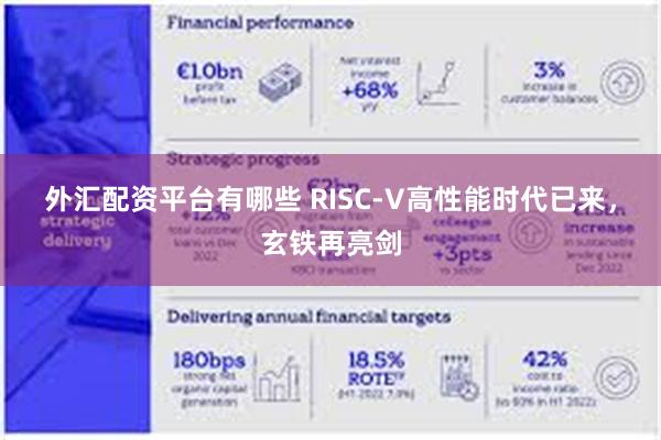 外汇配资平台有哪些 RISC-V高性能时代已来，玄铁再亮剑